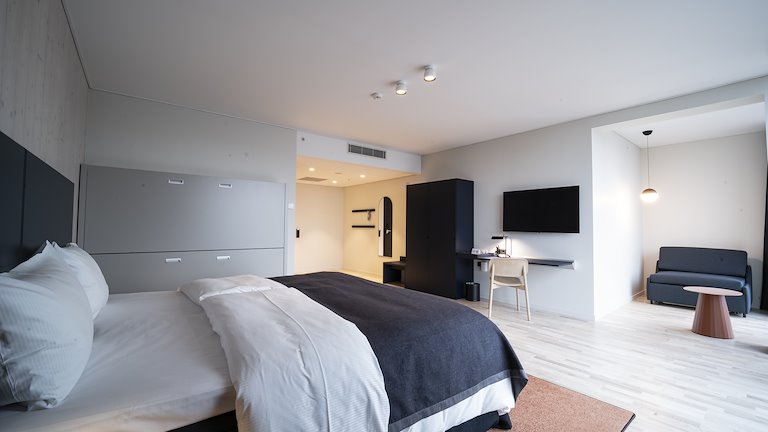 Boende vid fotbollscampen med Arsenal