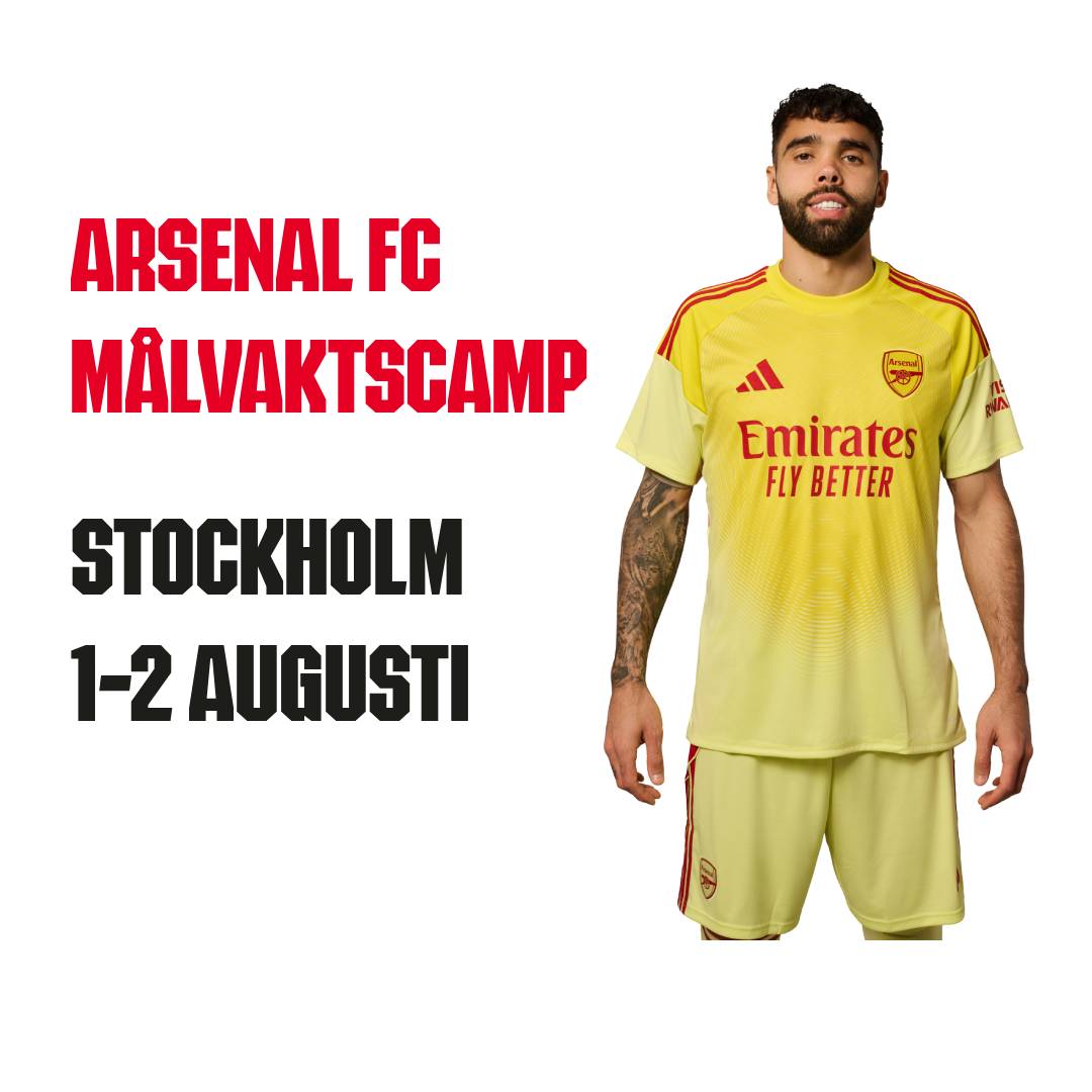 Fotbollsskola med Arsenal i Stockholm